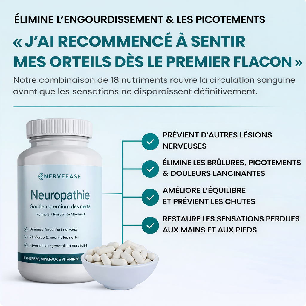 Réveillez-vous sans la sensation de brûlure aux pieds — en 21 jours