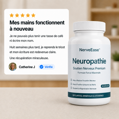 Réveillez-vous sans la sensation de brûlure aux pieds — en 21 jours