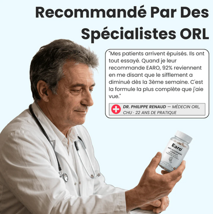 ANTI-ACOUPHÈNES COMPLEXE: Retrouvez le silence. La formule qui éteint le sifflement à la source