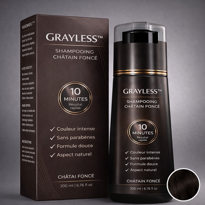Grayless™- Shampooing Colorant Instantané