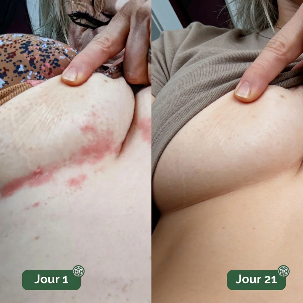 Sérénia™ — Stoppe les brûlures des plis cutanés en 24h